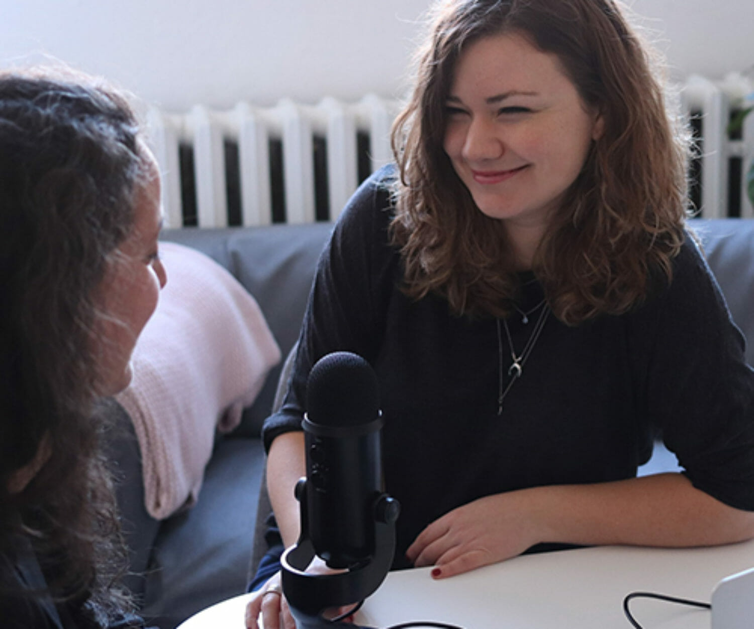 tjejer social media skola podcasta