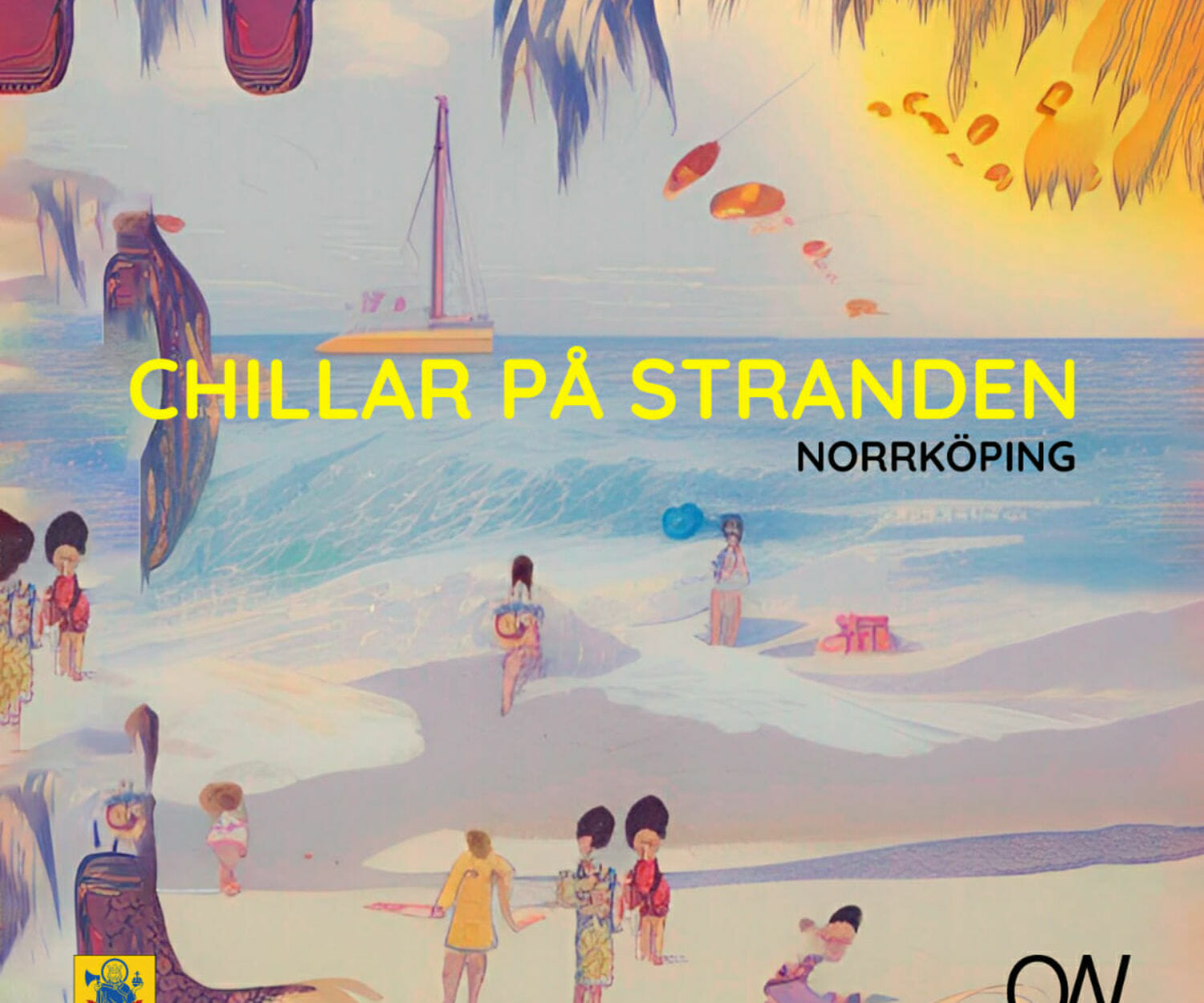 Norrköping "Chillar på stranden"