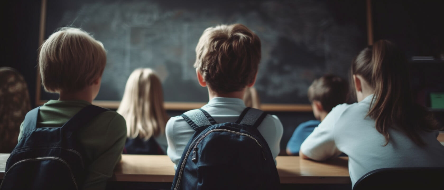 Skapande skola teenagers in classroom teacher showing things
