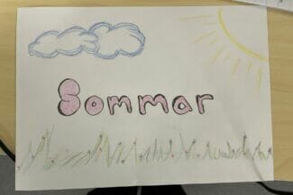 Sommar teckning