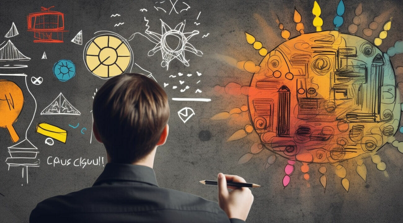 A person who thinks Creatively as a driving force