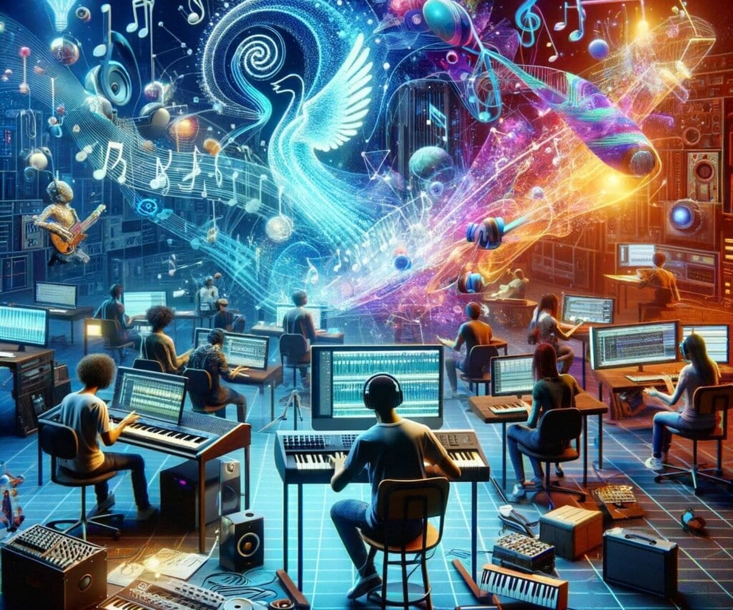 Musikskapande i digitala workshops