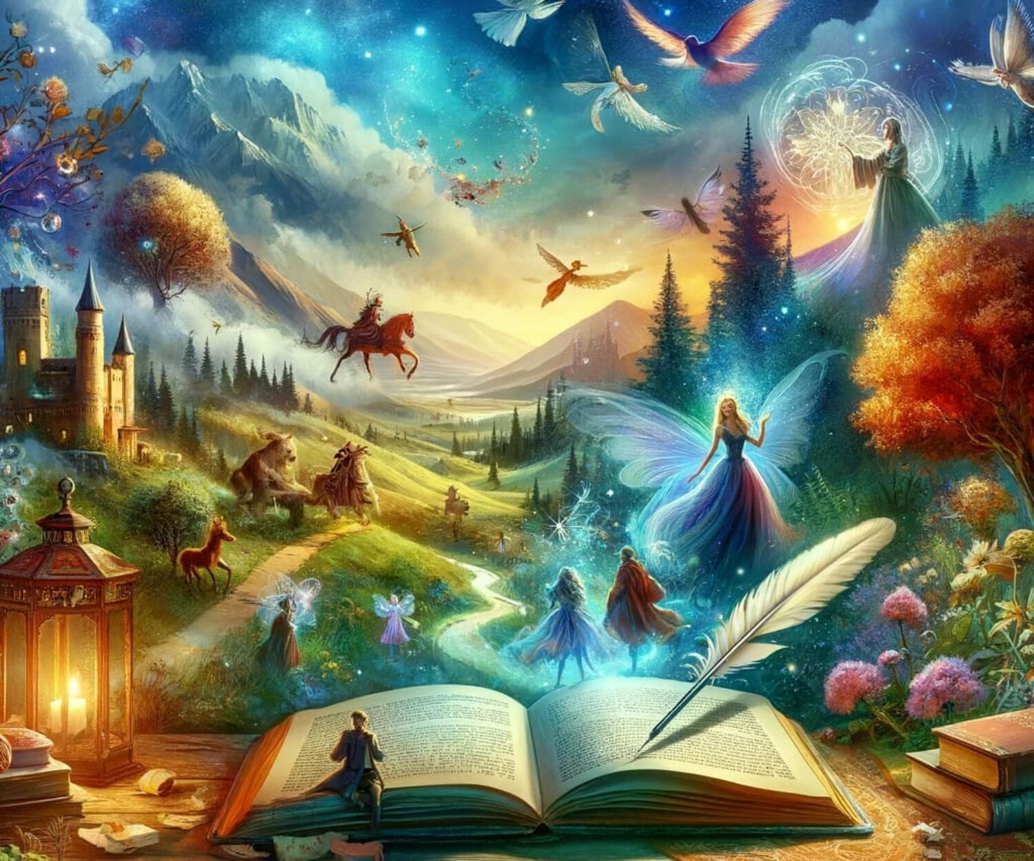 Bild av sagoberättelser