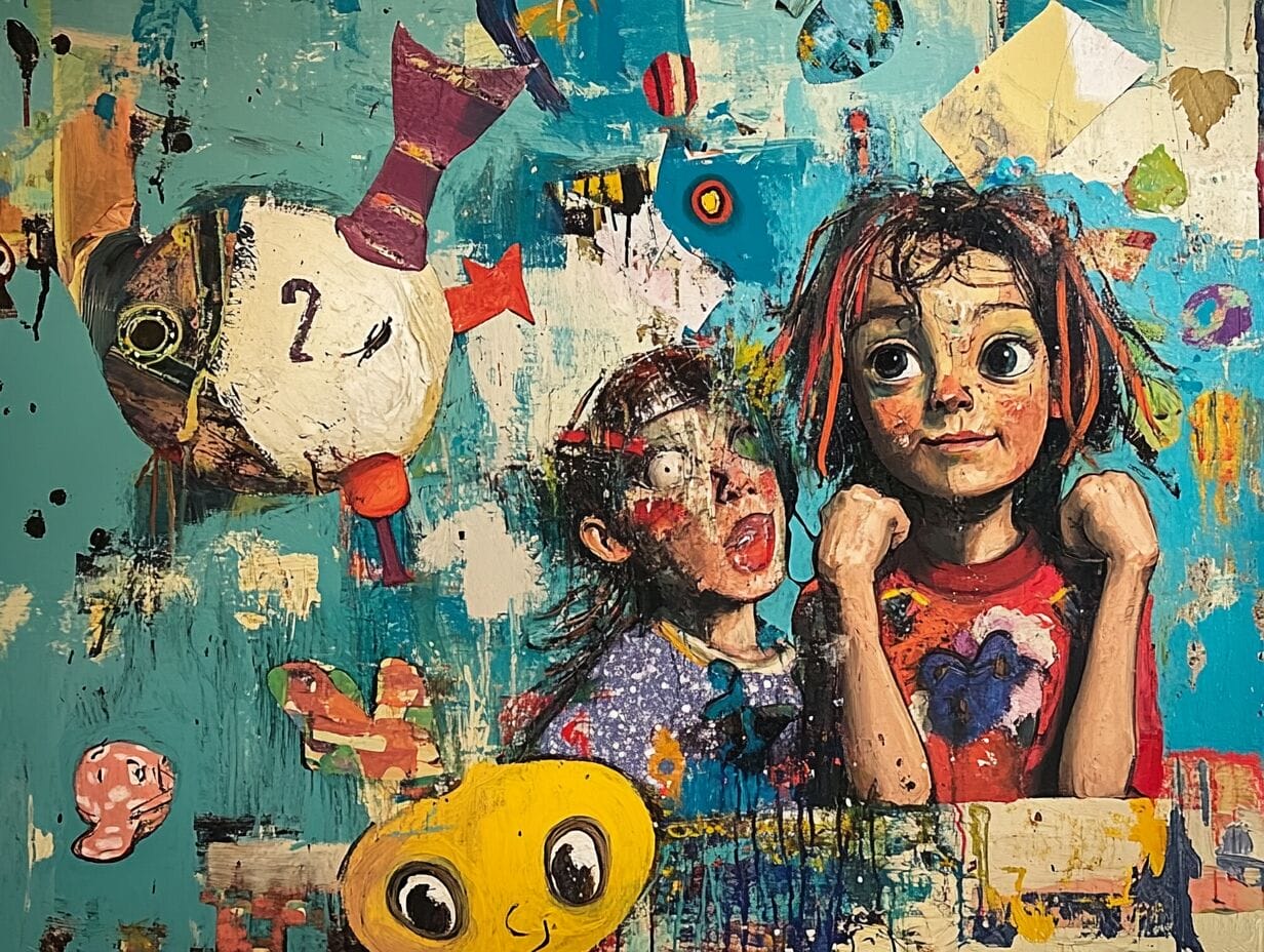 moden art with children-ai-image-skapande-skola